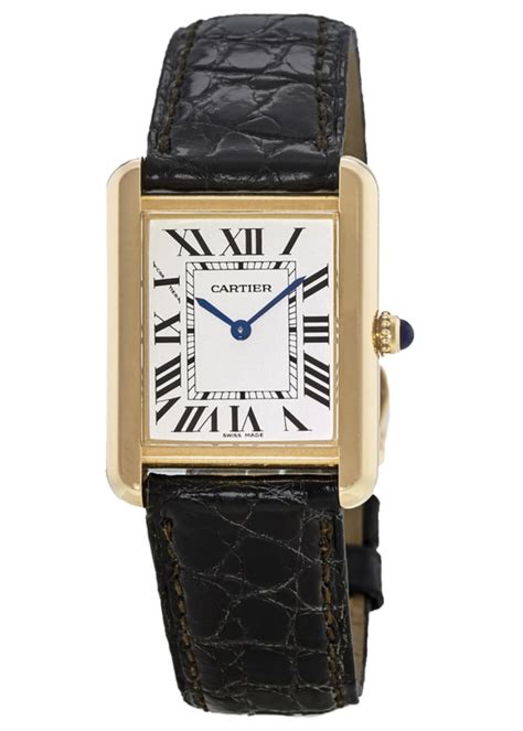 cartier tank women|Cartier Tank solo watch women's.